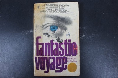 Fantastic Voyage Isaac Asimov 1966 2nd Print Sci-Fi Movie Tie-In Bantam PB