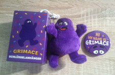 McDonalds  Grimace  Schl&uuml;sselanh&auml;nger + Plakette 2026 . Limitierte Edition.