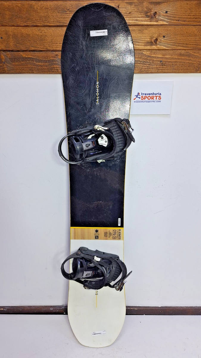 Salomon Super 160 cm Snowboard Speedfit M Bindings Winter Snow