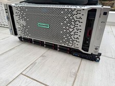 HPE DL580 Gen8 4x Intel Xeon CPU 4x PSU 4U Rack Server 128GB 10x 200GB SSD