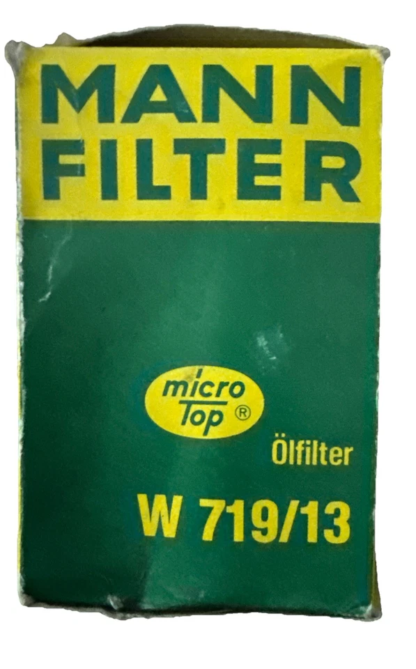 NUEVO Filtro de aceite giratorio tipo Mann W 719/13 para Mercedes W124 W126 W201 Foto 2 de 4