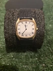 Seiko Vintage Deco Style Gold Plated Quartz Wrist Watch, ref 7800-5259