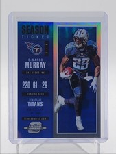DEMARCO MURRAY 2017 CONTENDERS OPTIC SEASON TICKET BLUE PRIZM /99 Q5692
