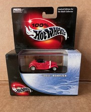 100% Hot Wheels "0032" Ford Roadster Black Box Red 2000