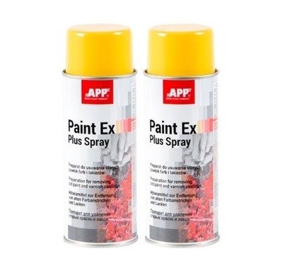 2 x APP Paint Ex Plus Spray - Abbeizer zur Entfernung von alter Farbe 400ml