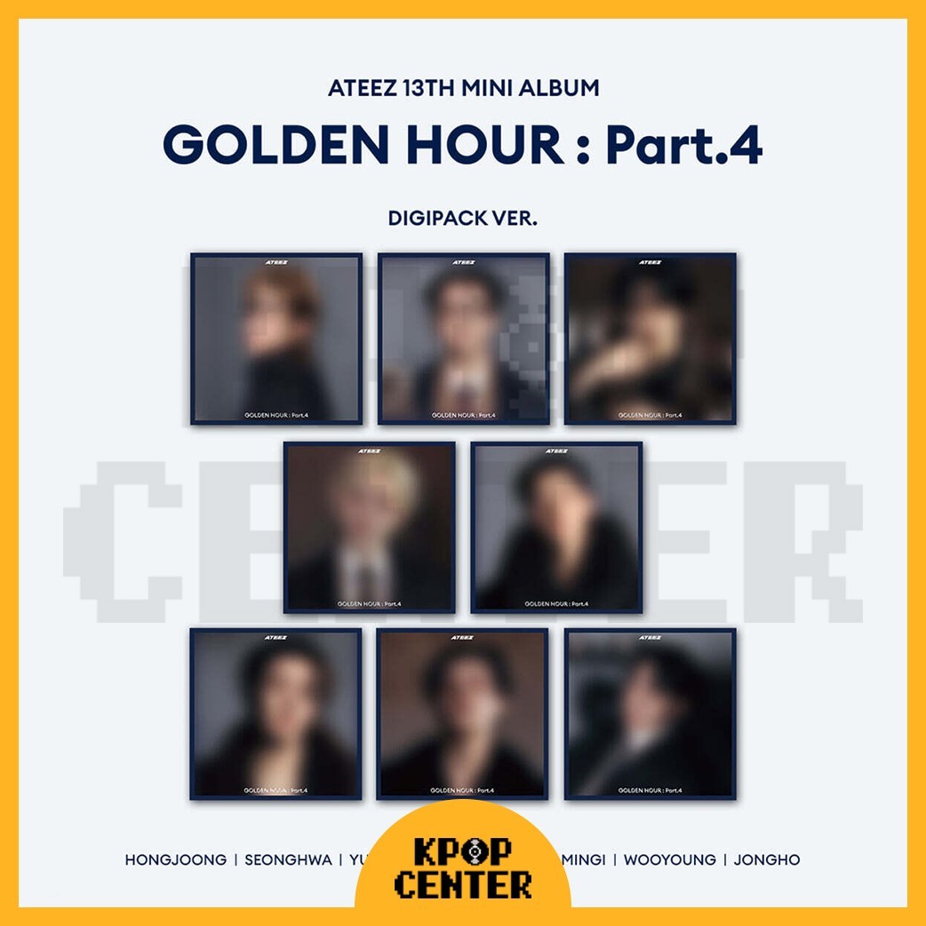 ATEEZ ジョンホ GOLDEN HOUR 4 サイン digipack s-l400.jpg