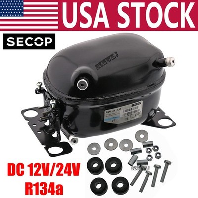 DC 12V/24V Car Auto Refrigerator SECOP BD1.4F R134a Compressor for Freezer Parts