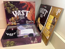 Vast The Crystal Caverns Board Game, Leder Games, 1-5 Players, Sealed Card Decks