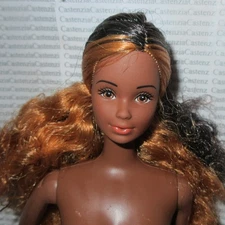 J501) NUDE BARBIE GOLDEN DREAM 45TH ANNIVERSARY CHRISTIE  AA STEFFIE DOLL 4 OOAK