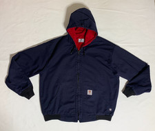Tyndale FR Hoodie XL Blue Full Zip Outdoors Work Flame Resistant HRC 3 USA MADE 