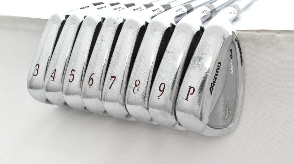 8pcs Mizuno MP-64 Forged Iron Set 3-4-5-6-7-8-9-P PW RH DG X100 Golf Club - Image 2 of 4