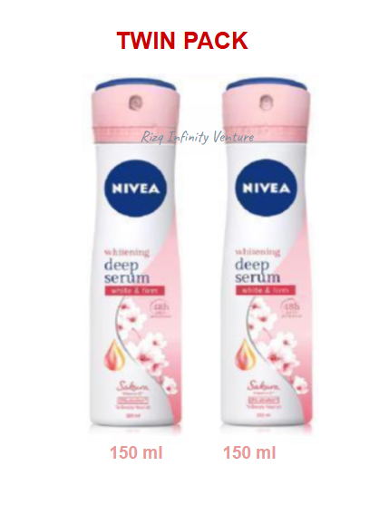 Fights odor-causing bacteria for all-day freshness NIVEA - Whitening deep serum