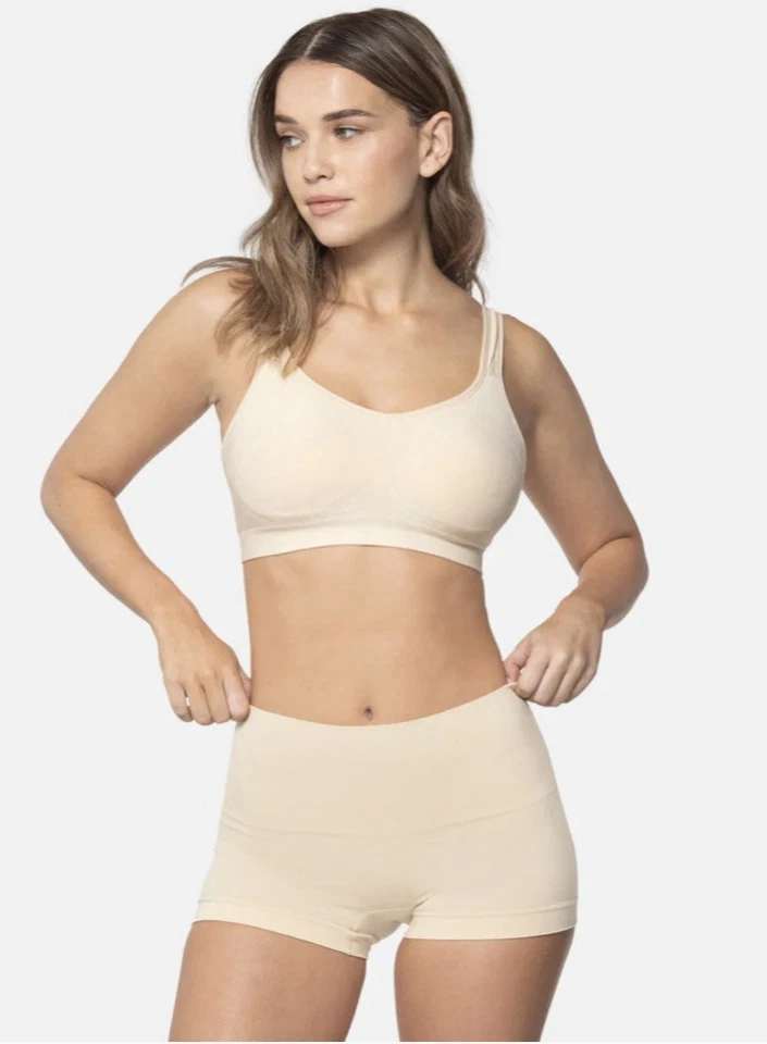 UNDEROUTFIT   NWT  Smoothing At Waist Boyshort   SAND  MEDIUM #330  Retail $24 - Image 2 of 4