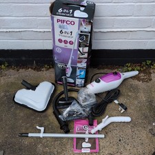 Pifco PS001 1300 W 6-in-1 Multi Function Steam Mop - White