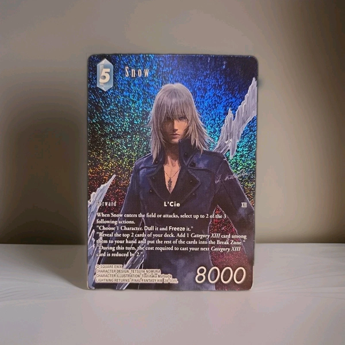 Square Enix Individual Collectible Card Game Cards for sale - eBay