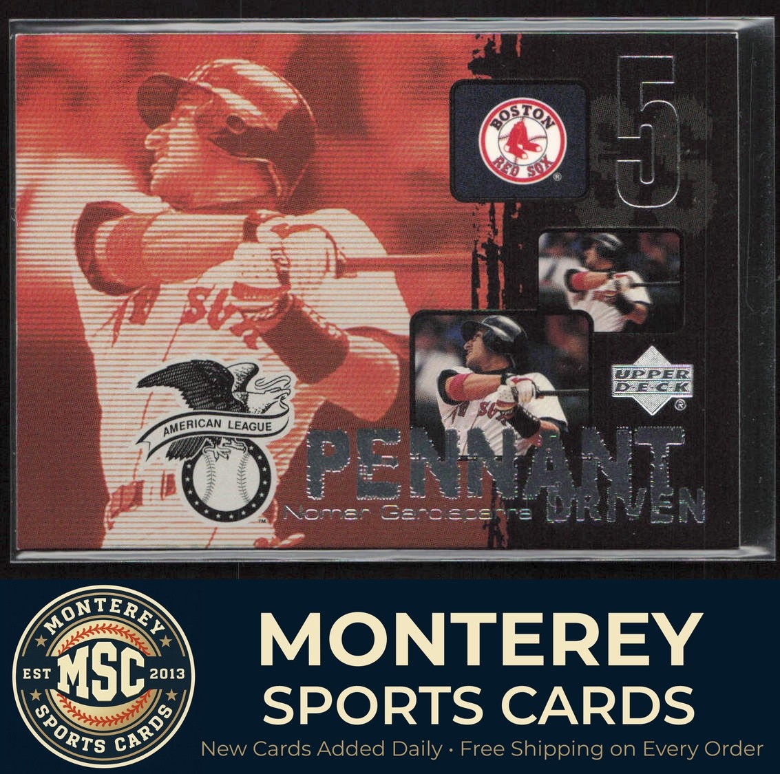 Nomar Garciaparra 2000 Upper Deck Pennant Driven #PD6 Boston Red Sox