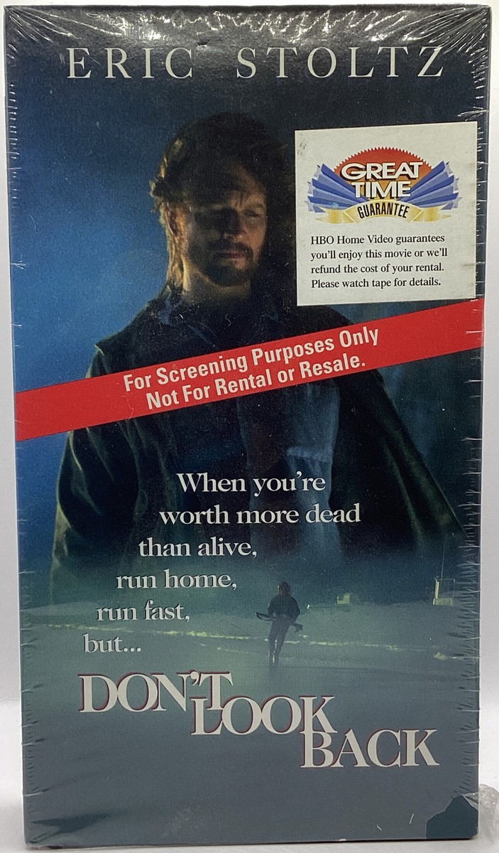 UNDER THE COUNTER／DON'T LOOK BACK Don't Look Back VHS 1996 Eric Stoltz **PROMO SCREENER