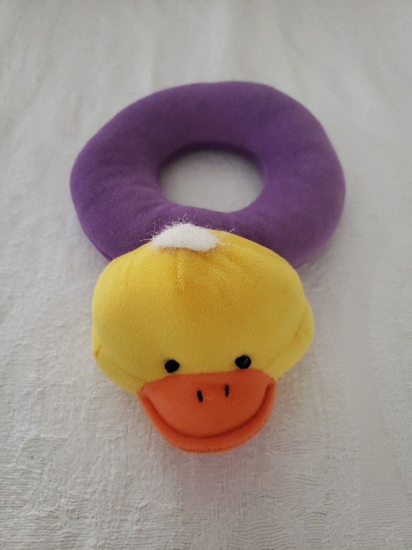Vintage Large Chime Duck Rattle