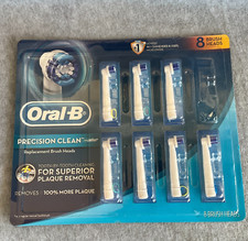 Oral B Precision Clean Set of 8 Brush Heads 610583