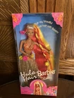 Barbie Hula Hair Doll 1996 Pink Orange Hair  Mattel 17047 Vintage New In Box