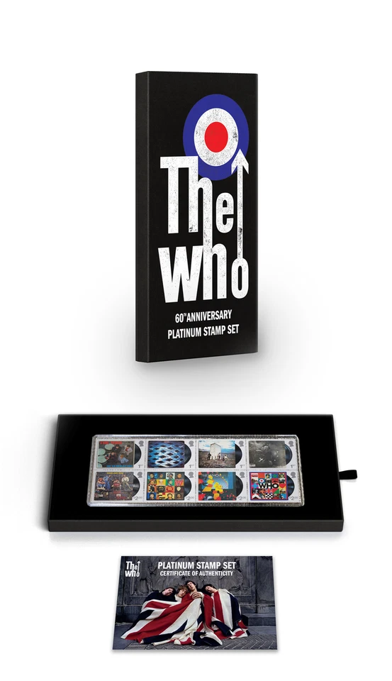 The Who Stamps Limited Edition Platinum Stamp Set from Royal Mail - Image 2 of 4