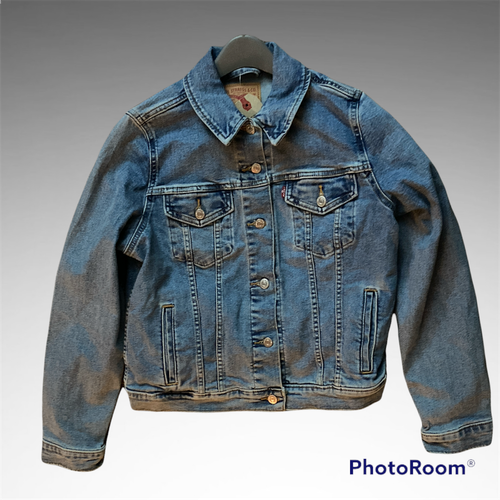 Original Raw Denim Trucker Jacket Size 