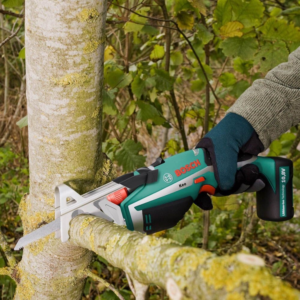 Bosch Keo Garden Recip Pruning Multi Saw 10.8v Liion Set & 10 Blades 0600861971 for sale online