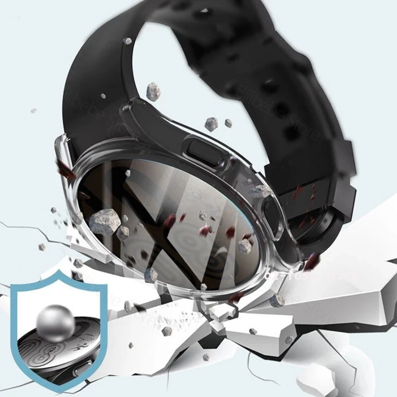 TPU Screen Protector Bumper Case Cover For Samsung Galaxy Watch 8 7 6 5 4 40/44m - Image 2 of 4