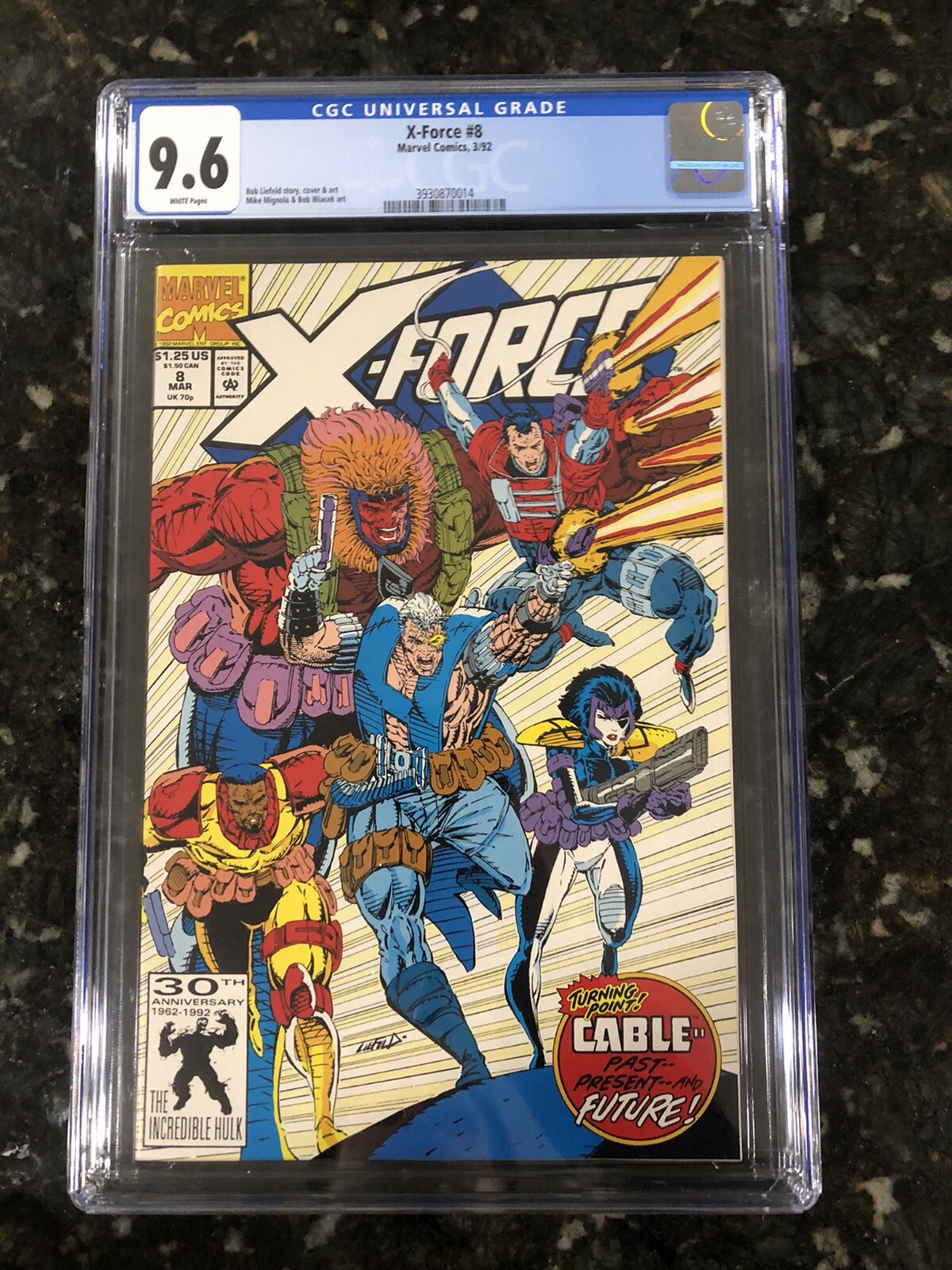 X-Force 8 CGC 9.6 1992 Cable Rob Liefeld Mike Mignola - BUY 1, GET $10 ...