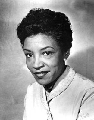 Jazz Singer Maxine Sullivan Poses For A Portrait Circa 1956 Old Music Photo