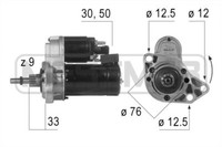 ERA Anlasser Starter 0.9Kw FüR VW Golf IV III Audi A3 Octavia I Combi