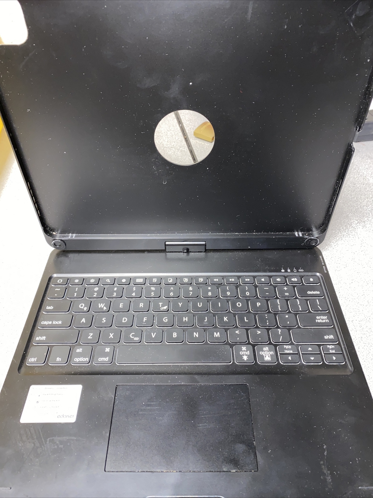 iPad Pro 12.9 Edaiser 360 Swivel Keyboard Case for Ultimate Protection and Versatility-image