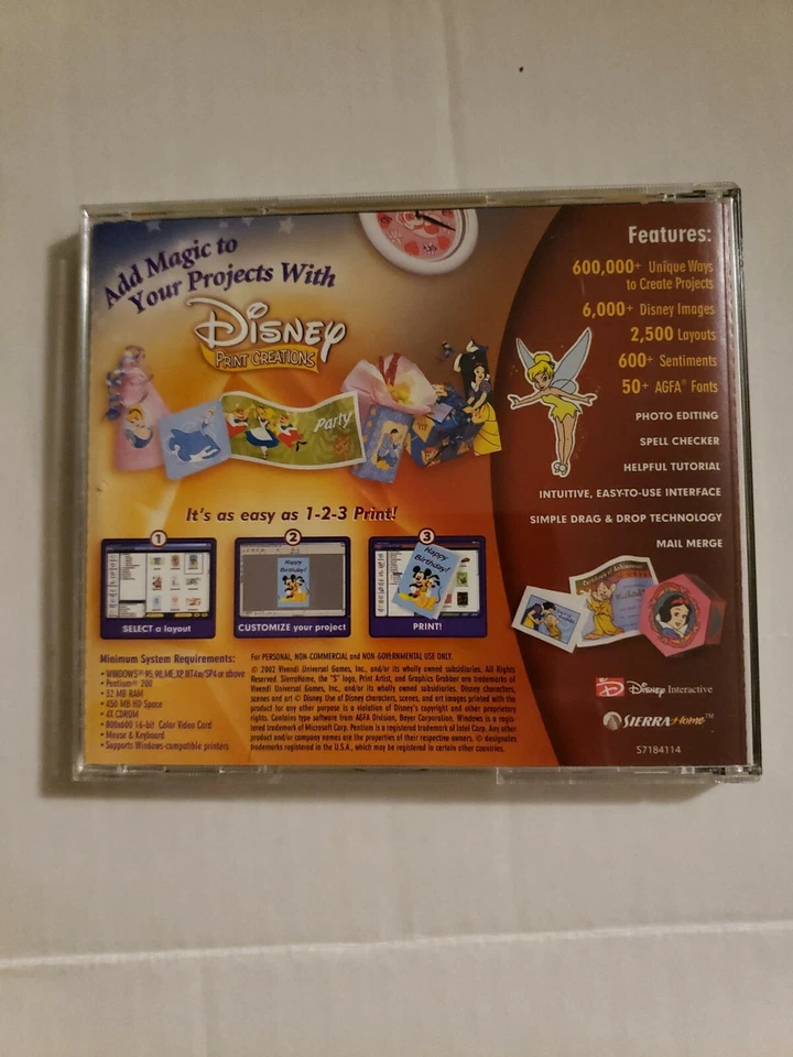 Print Artist Disney Print Creations Collection I PC CD ROM - Image 2 of 4