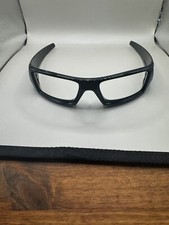Oakley Gascan Polished Black Chrome Blue Icons Frame