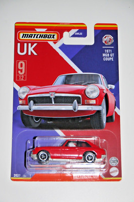MATCHBOX UK 2021 - 09/12 - 1971 MGB GT COUPE - ROT