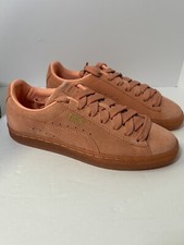Puma Suede Classic Mono Gold JR Girls Size 6C Sneakers Casual 381470-04 NIB