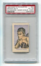 1948 1950 Kiddy's Favourites Popular Boxers Blue Text 22 Freddie Mills PSA 4 MC