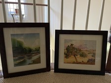 Set Of 2 Print Framed