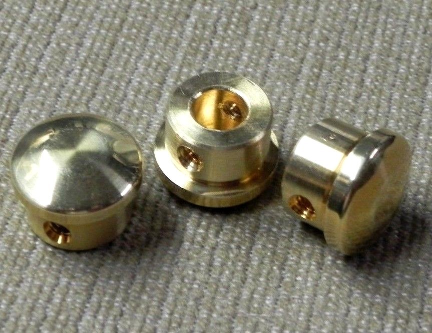 Custom Solid Brass Tube End Cap Plug for Crosman 1322 1377 Pc77 2289
