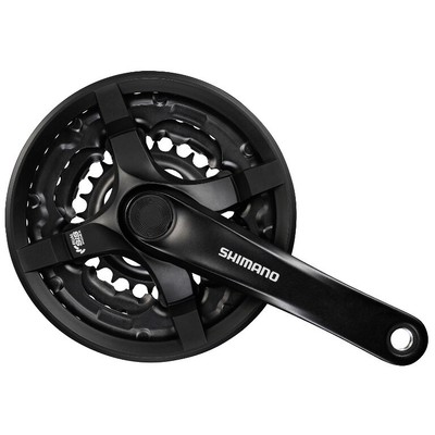 Pédalier SHIMANO FC-TY501 Carré 6/7/8 Vitesses - VTT Trekking