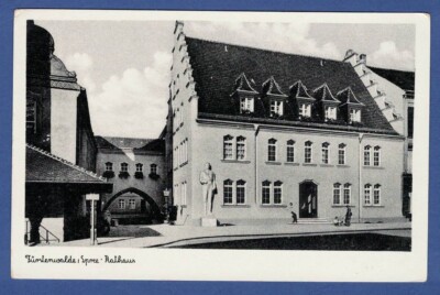 Fürstenwalde on the Spree approx. 1930, at the City Hall