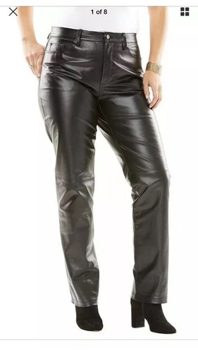 Chocolate Brown LEATHER Pants 