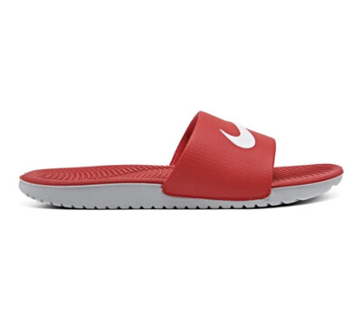 red nike slides youth
