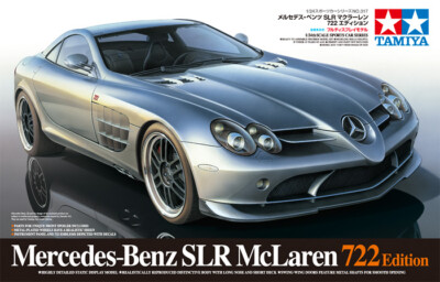 Tamiya 24317 1/24 Scale Model Sport Car Kit Mercedes-Benz SLR McLaren 722 SLR722