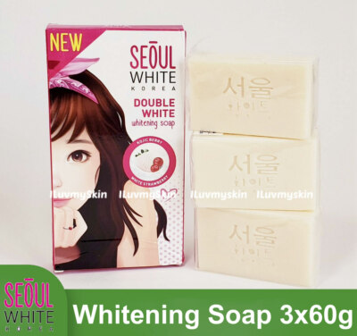 Seoul White Korea Double White Whitening Soap (Triple Pack)