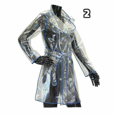 long clear plastic raincoat