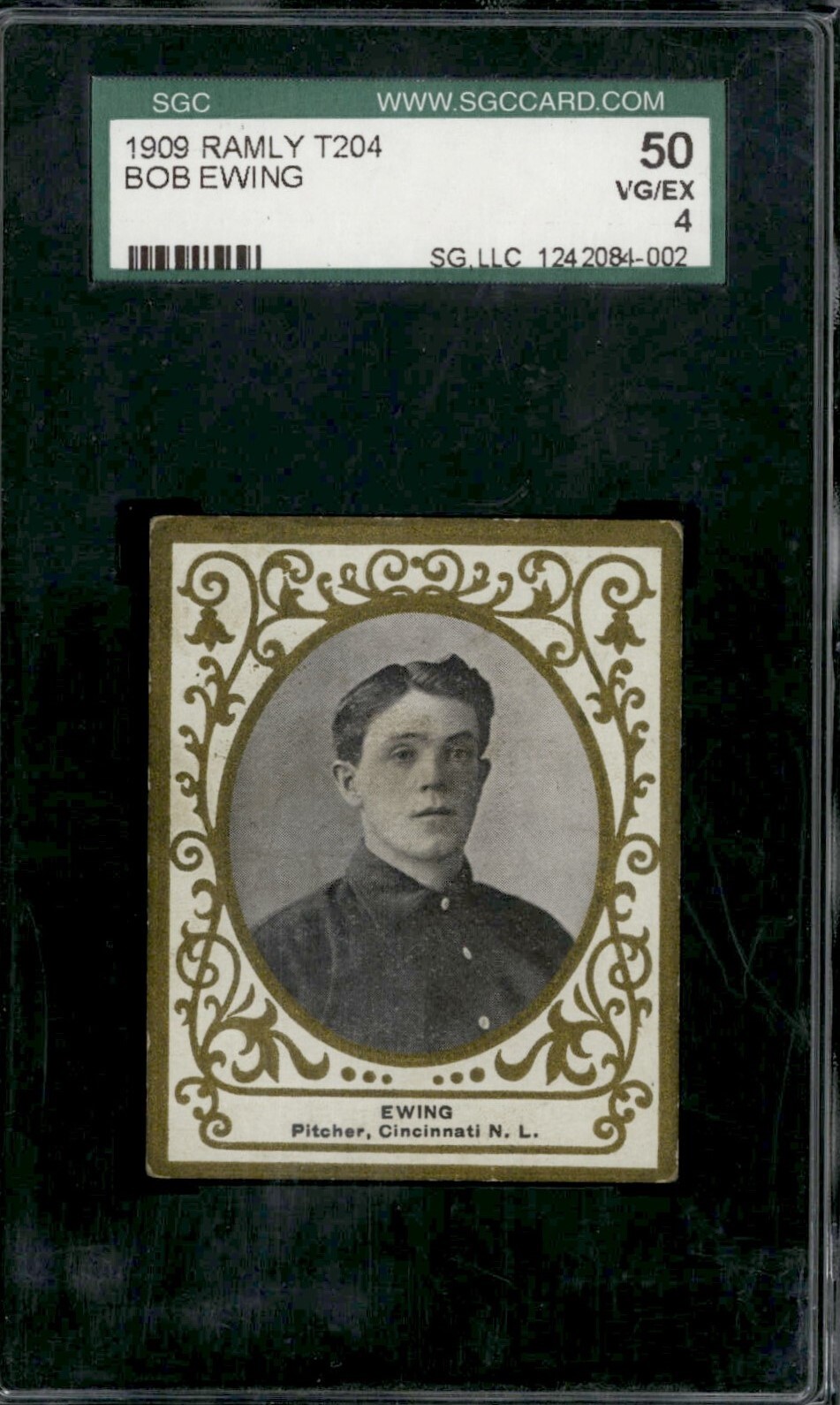 1909 T204 Ramly Bob Ewing - SGC 50