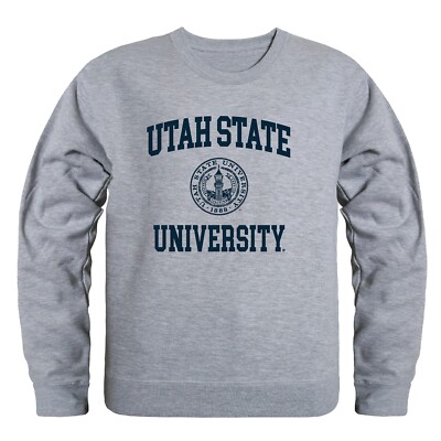 Utah State University Aggies USU Seal Crewneck Sweatshirt Sweater
