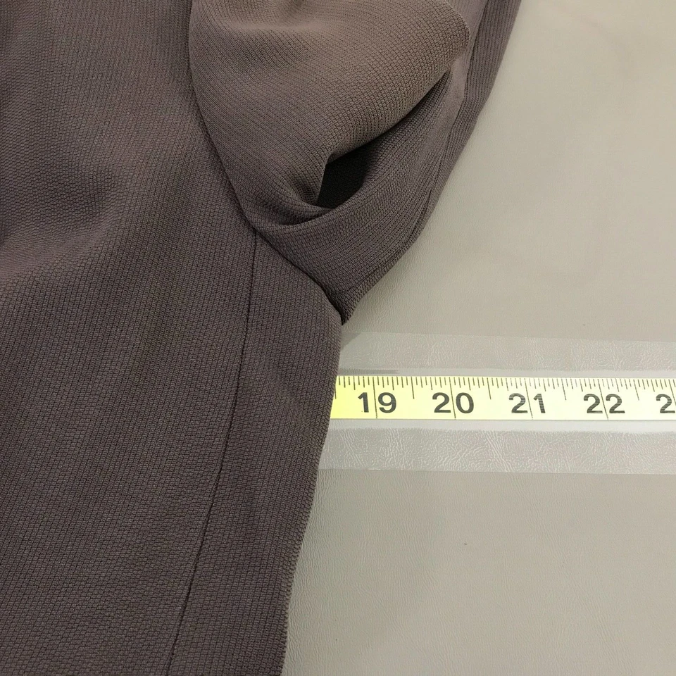 Blazer Max Mara Talla 10 Marrón Sólido Manga Larga Mezcla Acetato Mujer Costuras Foto 3 de 4