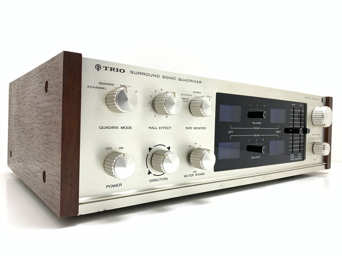 TRIO KENWOOD KN 6644 Quadrixer Pre Amplifier 4 Channel Vintage